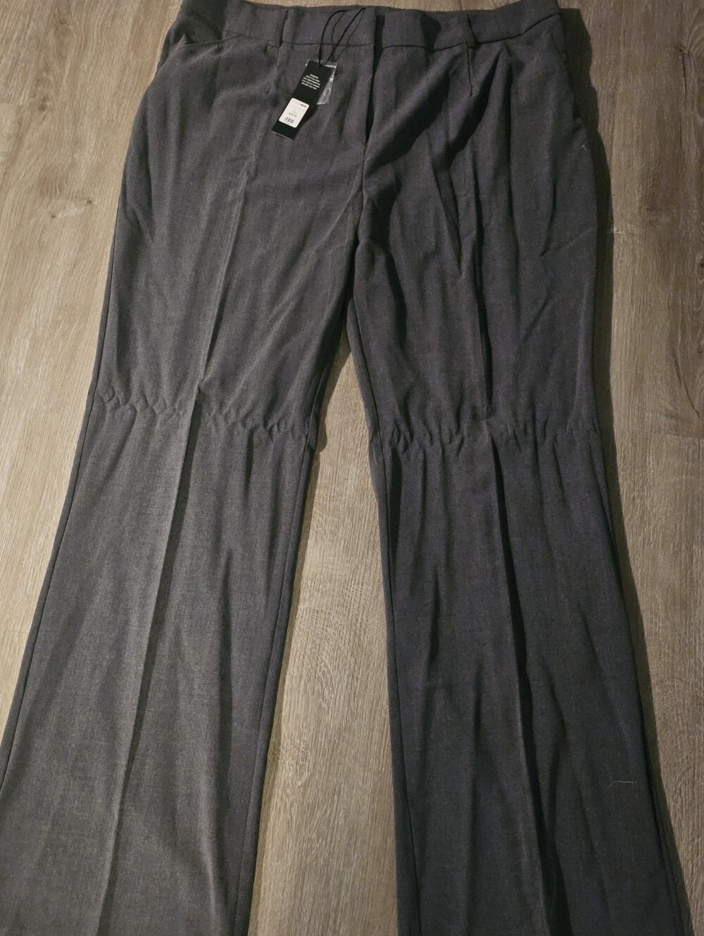 Fashion Nova Women's Charcoal Wide-Leg Pull-On Pants